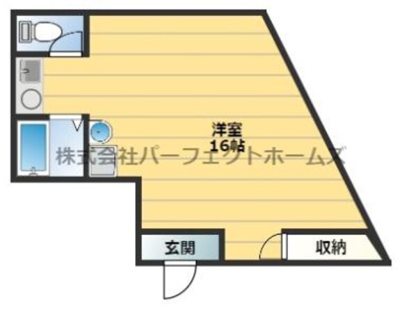 私市ハイツの物件間取画像